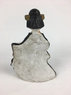 Japanese Clay Doll Vtg Ningyo Traditional Handicraft Kimono Queen BD753