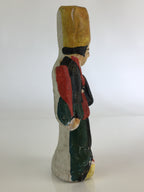 Japanese Clay Doll Vtg Ningyo Traditional Handicraft Traveller BD834