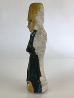 Japanese Clay Doll Vtg Ningyo Traditional Handicraft Traveller BD834