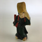 Japanese Clay Doll Vtg Ningyo Traditional Handicraft Traveller BD834