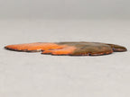 Japanese Cloisonne Ornament Display Vtg Shippo Autumn Leaf Gold Brown JK68