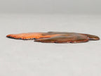 Japanese Cloisonne Ornament Display Vtg Shippo Autumn Leaf Gold Brown JK69