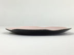 Japanese Cloisonné Ware Plate Vtg Pink Enamel Finish Metal Flower T94