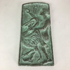Japanese Copper Artwork Vtg Decoration Design Wall Plate Kanban JK188