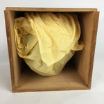 Japanese Copper Flower Vase Vtg Metal Kabin Green Ikebana Arrangement FV922