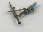 Japanese Drawing Compass Vtg Brass Stationery Blueprint Draw A Circle Gold Metal JK491