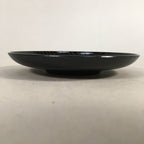 Japanese Drink Saucer Lacquerware Replica Vtg Chataku Coaster Round Black QT99