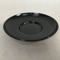 Japanese Drink Saucer Lacquerware Replica Vtg Chataku Coaster Round Black QT99