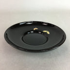 Japanese Drink Saucer Vtg Chataku Coaster Wood Lacquerware Replica QT89
