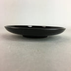 Japanese Drink Saucer Vtg Chataku Coaster Wood Lacquerware Replica QT89