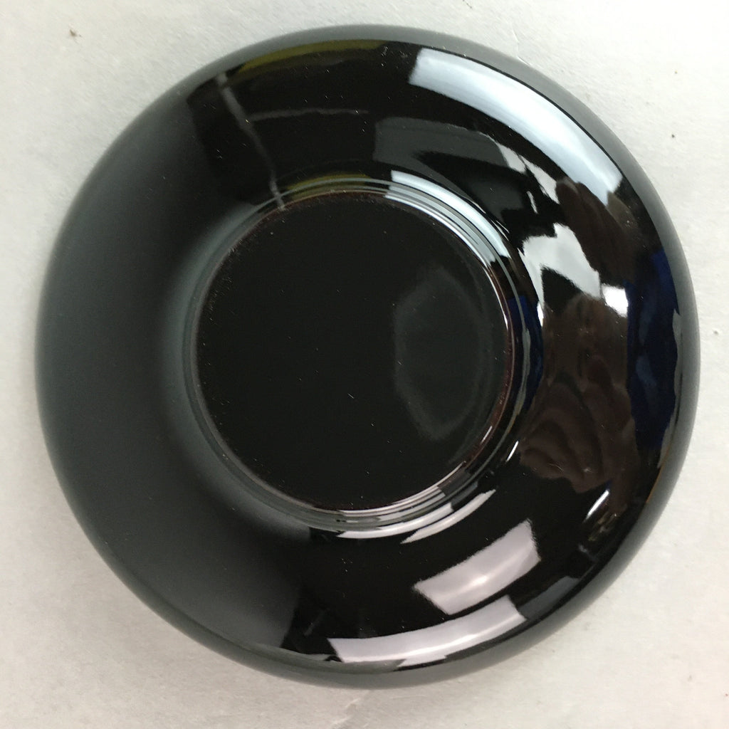 Japanese Drink Saucer Vtg Chataku Coaster Wood Lacquerware Replica QT89