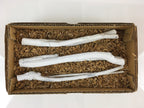 Japanese Edazumi Charcoal Tea Ceremony Vtg White Tea Utensils JK390