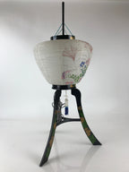 Japanese Electric Ouchi Lantern Vtg 3 Legs Standing Chochin Obon Festival LT55
