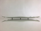 Japanese Enamelware Large Rectangle Plate Vtg Camellia White Horo PY134