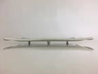 Japanese Enamelware Large Rectangle Plate Vtg Camellia White Horo PY135