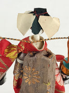 Japanese Fabric Doll Vtg Geisha Dancer Figurine Traditional Craft Folk Art Toy K