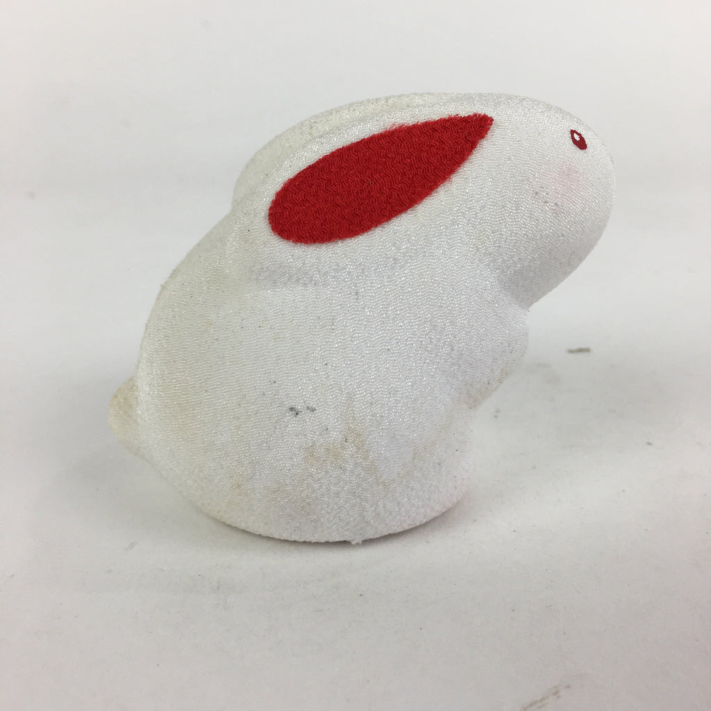 Japanese Fabric Mouse Doll Vtg Zodiac Ceramic Figurine Okimono KF572
