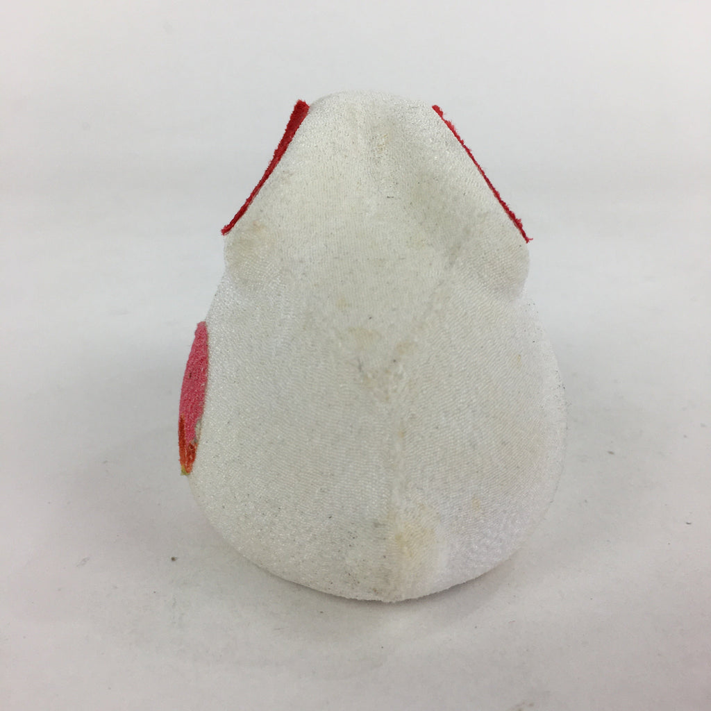 Japanese Fabric Mouse Doll Vtg Zodiac Ceramic Figurine Okimono KF572