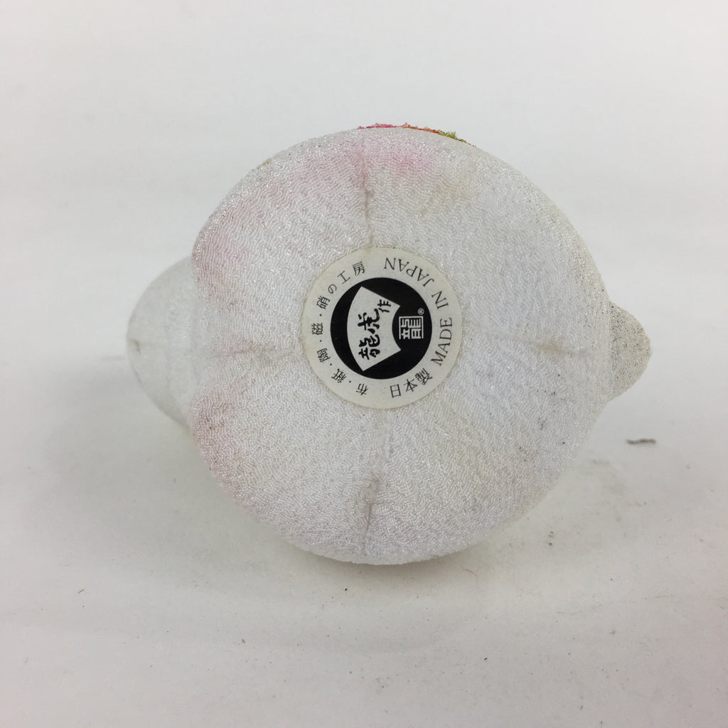Japanese Fabric Mouse Doll Vtg Zodiac Ceramic Figurine Okimono KF572