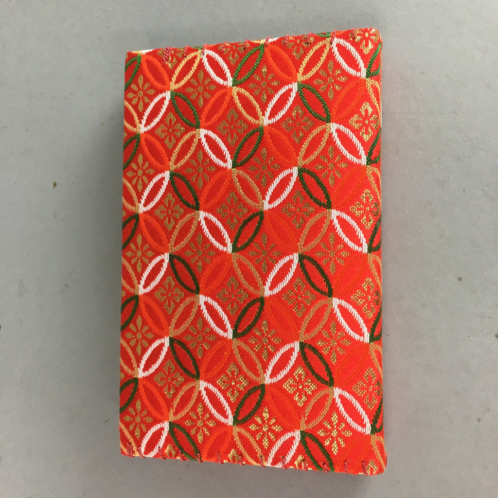 Japanese Fabric Pouch Vtg Case Wallet Fukusa Cloth Paper Tea Ceremony J747