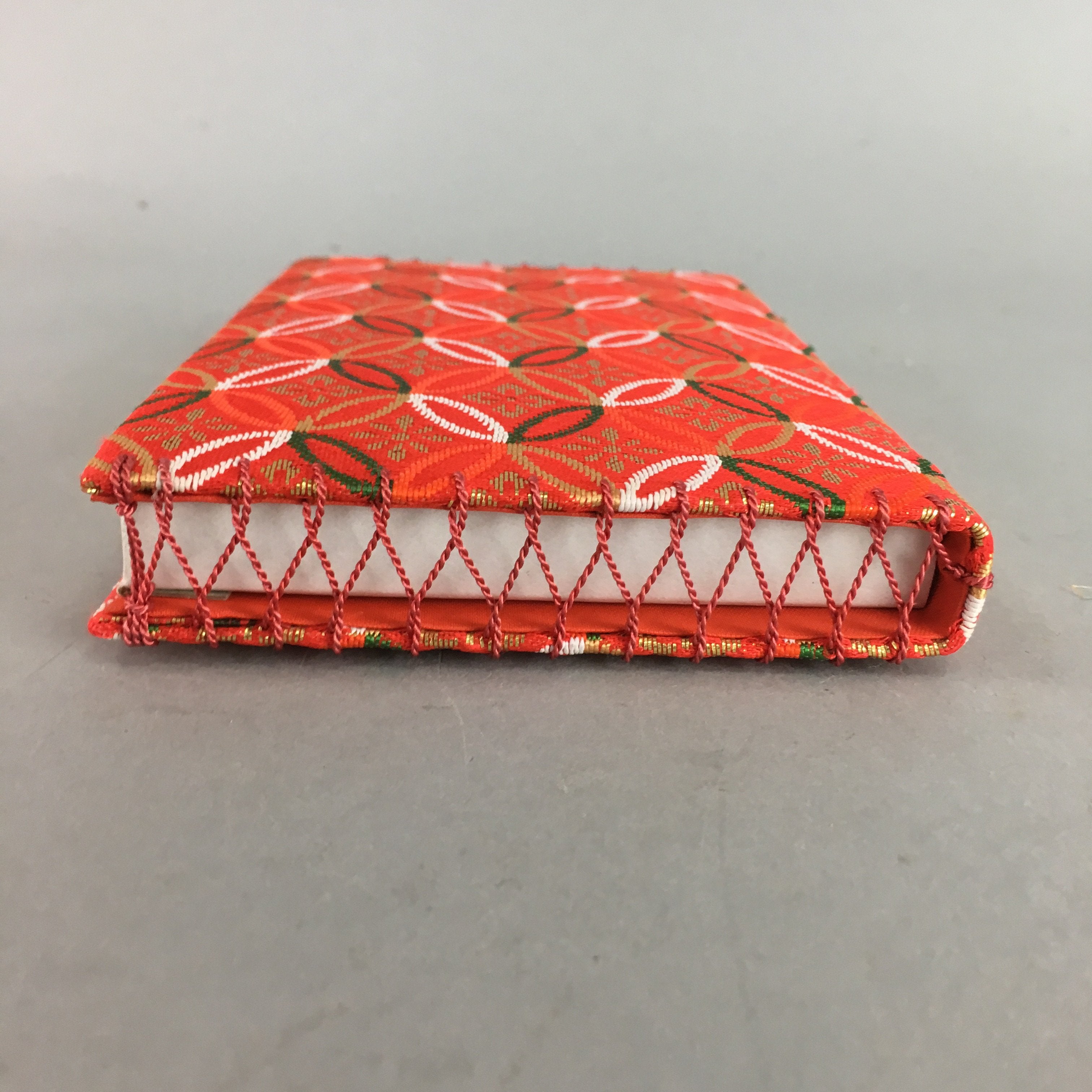 Japanese Fabric Pouch Vtg Case Wallet Fukusa Cloth Paper Tea Ceremony J747