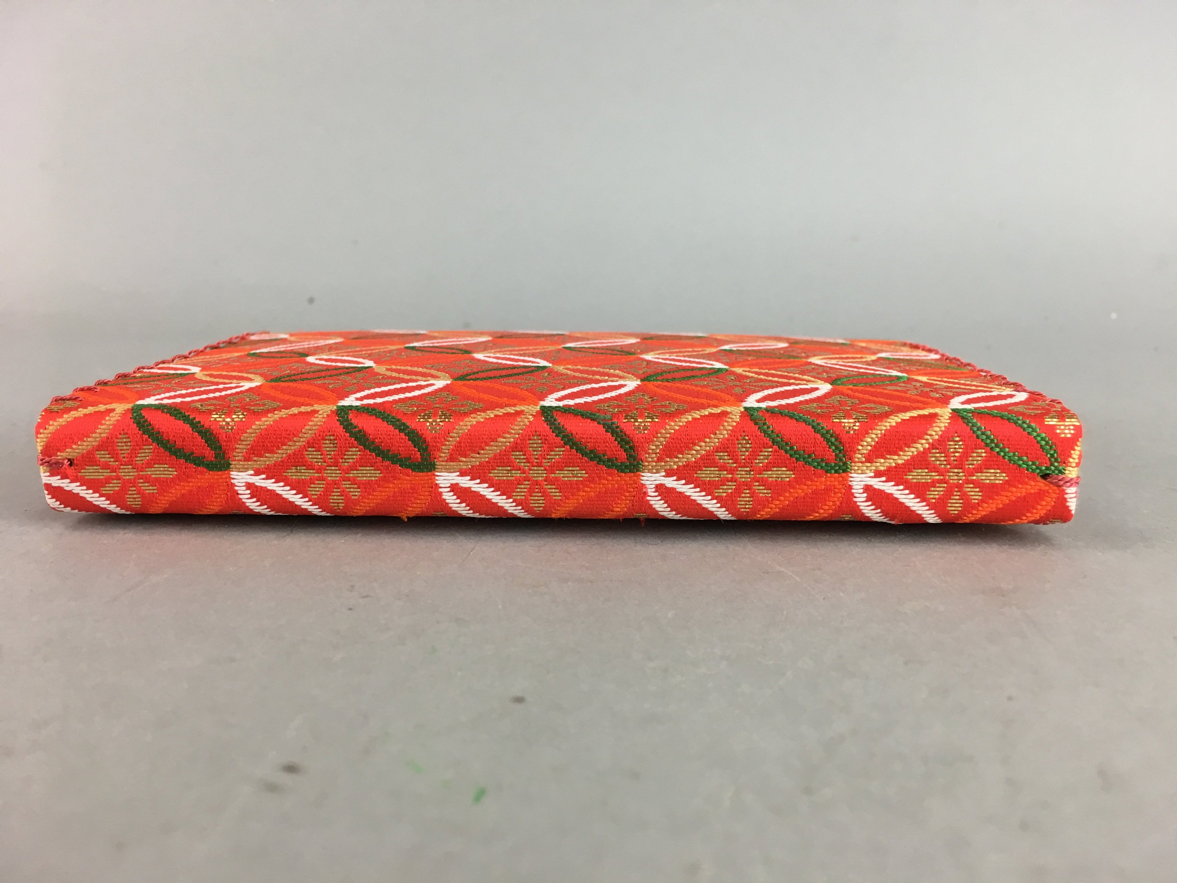 Japanese Fabric Pouch Vtg Case Wallet Fukusa Cloth Paper Tea Ceremony J747