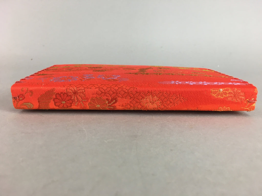 Japanese Fabric Pouch Vtg Case Wallet Fukusa Cloth Paper Tea Ceremony J748