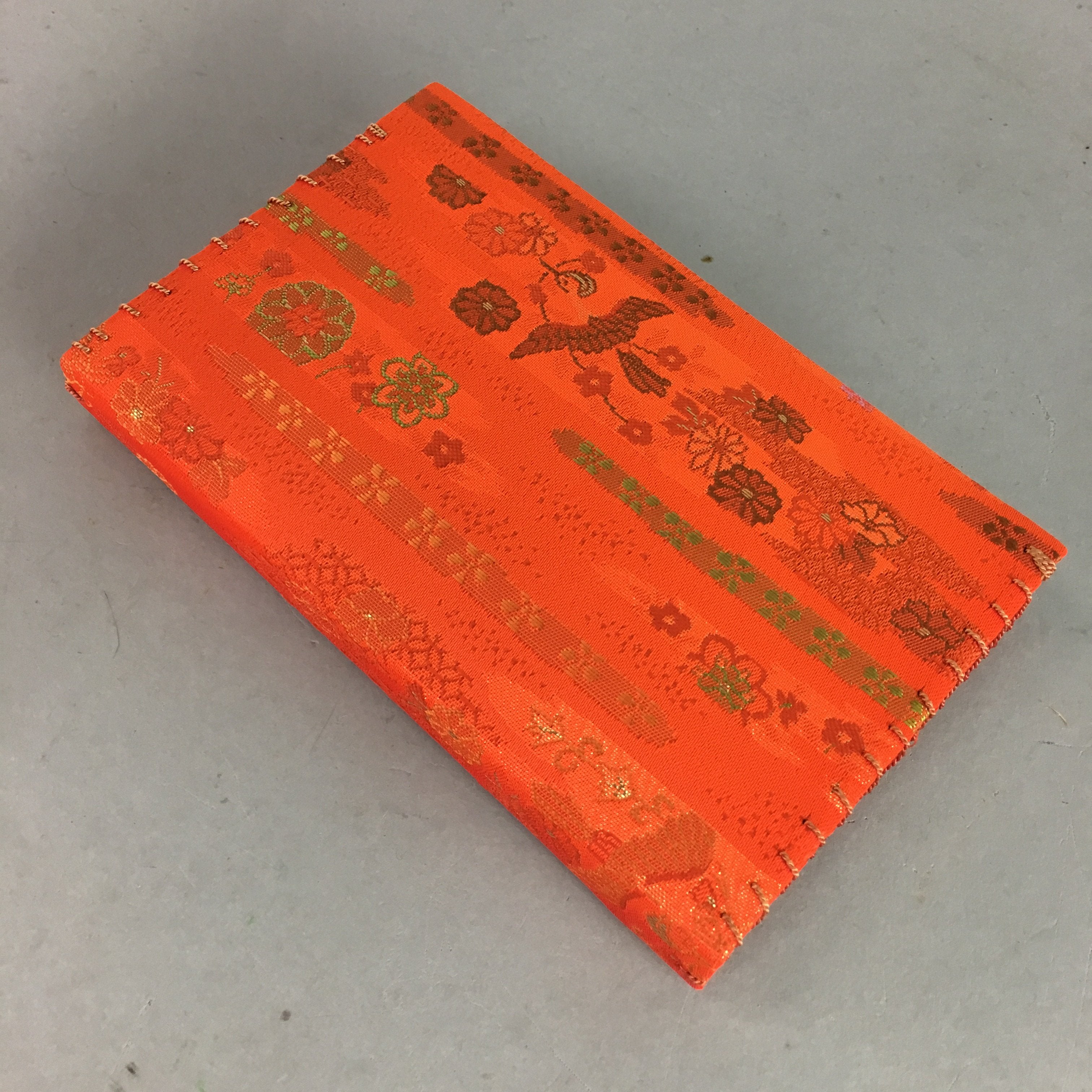 Japanese Fabric Pouch Vtg Case Wallet Fukusa Cloth Paper Tea Ceremony J748