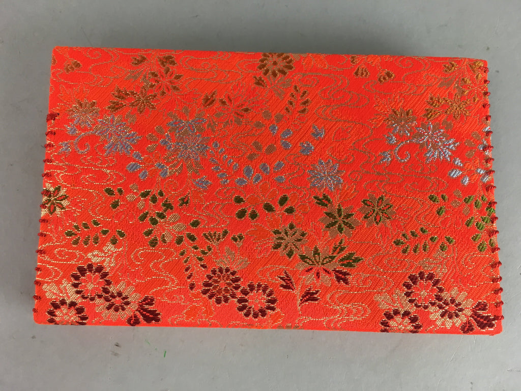 Japanese Fabric Pouch Vtg Case Wallet Fukusa Cloth Paper Tea Ceremony J749