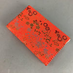 Japanese Fabric Pouch Vtg Case Wallet Fukusa Cloth Paper Tea Ceremony J749
