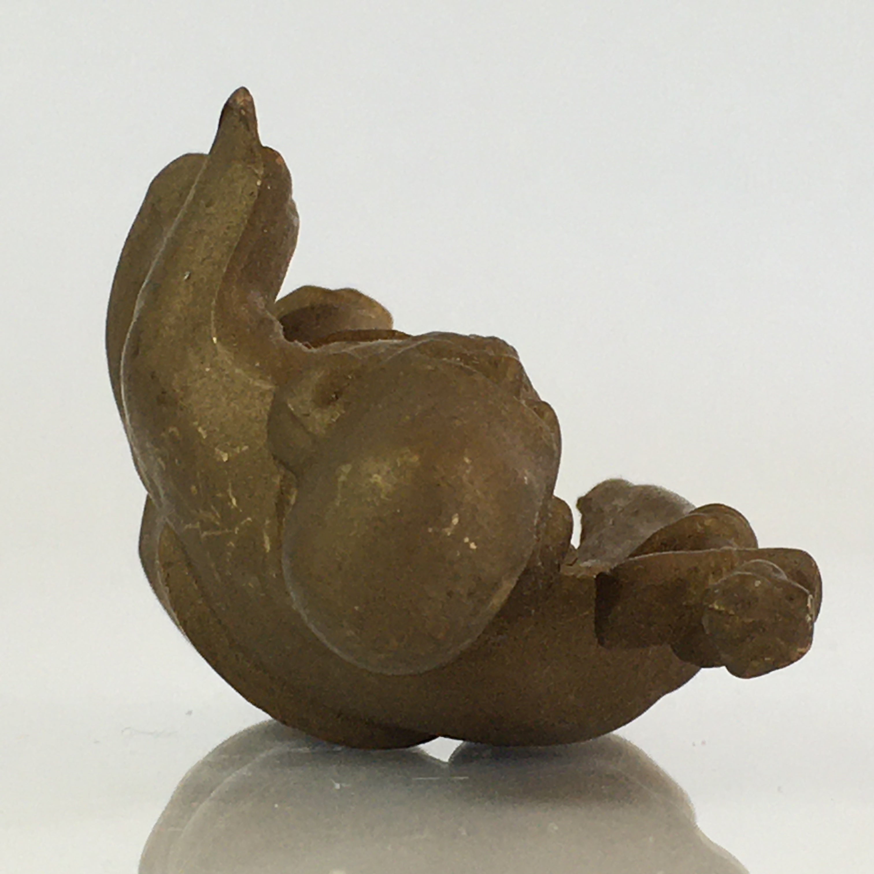 Japanese Figurine Vtg 7 Lucky Gods Fukurokujyu Metal Statue Paperweight JK384