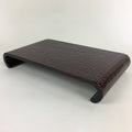 Japanese Flower Vase Stand Vtg Rantai Lacquer Board Kadai Ikebana Bonsai WT377