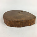 Japanese Flower Vase Stand Vtg Wood Board Kadai Ikebana Bonsai WT362