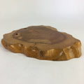 Japanese Flower Vase Stand Vtg Wood Board Kadai Ikebana Bonsai WT378