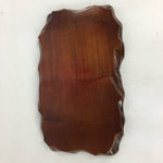 Japanese Flower Vase Stand Vtg Wood Lacquer Board Kadai Ikebana Bonsai WT313