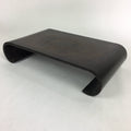 Japanese Flower Vase Stand Vtg Wood Lacquer Board Kadai Ikebana Bonsai WT342