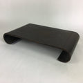 Japanese Flower Vase Stand Vtg Wood Lacquer Board Kadai Ikebana Bonsai WT344