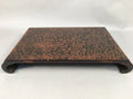 Japanese Flower Vase Stand Wooden Bonsai Table Vtg Kadai Board Ikebana WT296
