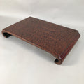 Japanese Flower Vase Stand Wooden Bonsai Table Vtg Kadai Board Ikebana WT297