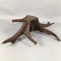 Japanese Flower Vase Stand Wooden Bonsai Table Vtg Kadai Board Ikebana WT300