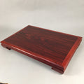 Japanese Flower Vase Stand Wooden Bonsai Table Vtg Kadai Board Ikebana WT304