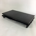 Japanese Flower Vase Stand Wooden Bonsai Table Vtg Kadai Board Ikebana WT316