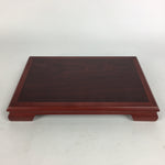 Japanese Flower Vase Stand Wooden Table Vtg Kadai Board Ikebana Bonsai WT321