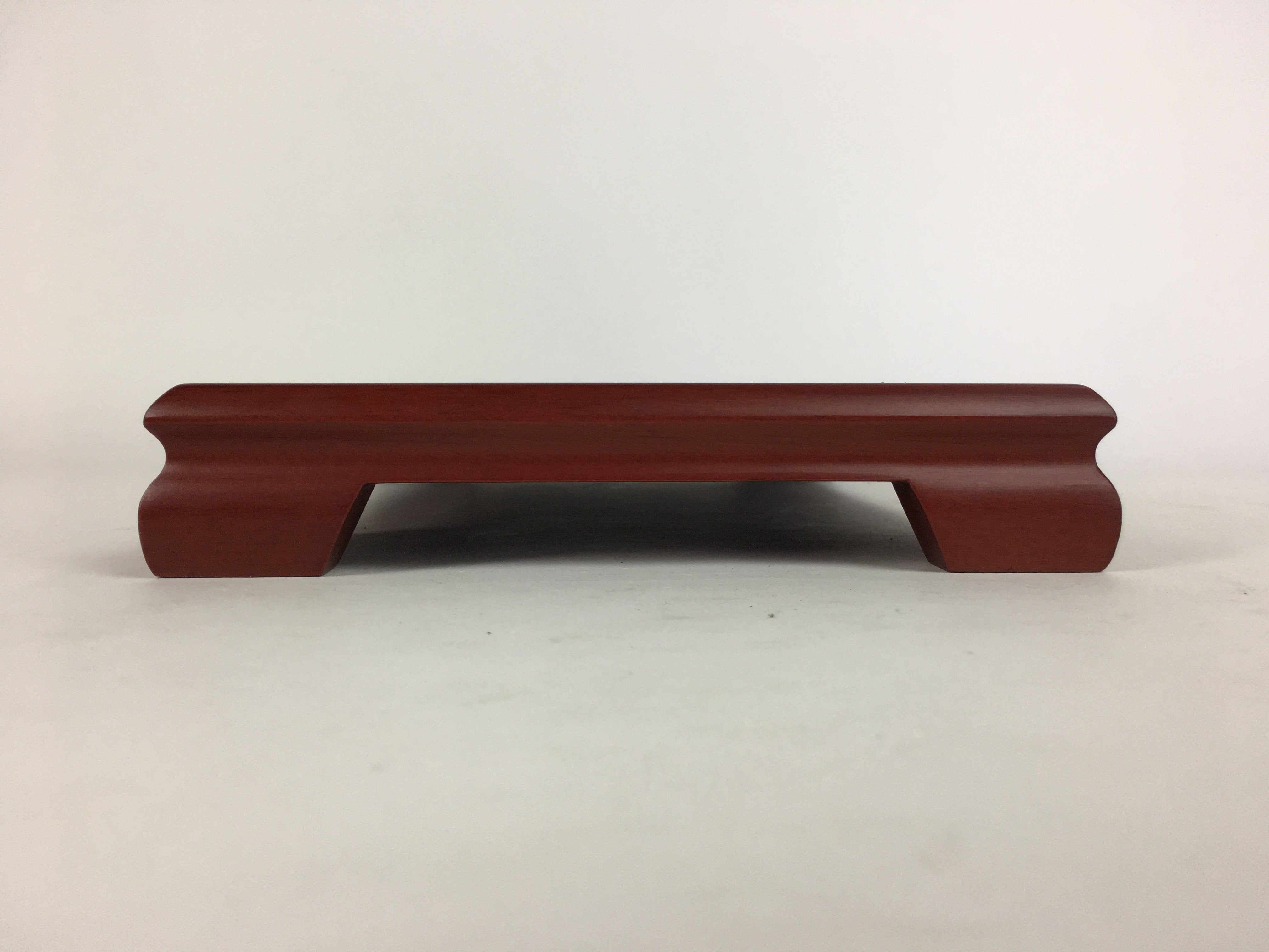 Japanese Flower Vase Stand Wooden Table Vtg Kadai Board Ikebana Bonsai WT321