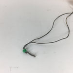 Japanese Folding Fan Vtg Sensu Japanese Paper Washi Bamboo Frame Gray 4D514