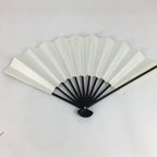 Japanese Folding Fan Vtg Sensu Paper Bamboo Frame Ise-Jingu Shrine Festival 4D50