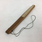 Japanese Folding Fan Vtg Sensu Vtg Paper Bamboo Frame Sparrow 4D548