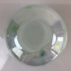 Japanese Glass Flower Vase Kabin Vtg Flower Arrangement Ikebana FV995