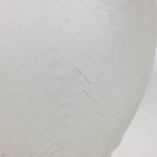 Japanese Glass Lamp Shade Vtg Bulb Cover Frosted Glass JK362