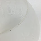 Japanese Glass Lamp Shade Vtg Bulb Cover Frosted Glass JK364